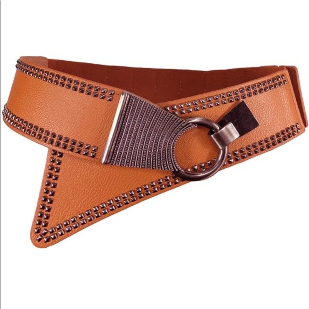 Wide Waist Belt Elastic Stretch Cinch